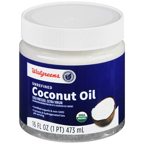 Coconut oil walgreens - Extra 20% off $40 select health with code HEALTH20; Extra 15% off $35 select beauty & personal care with code GORG15